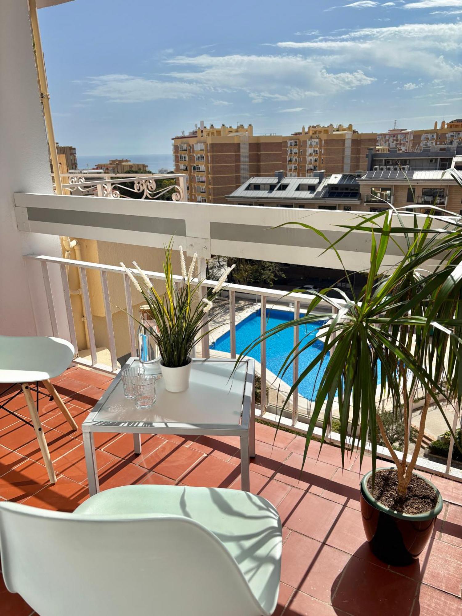 Aquamarina Sea View Leilighet Benalmádena Eksteriør bilde