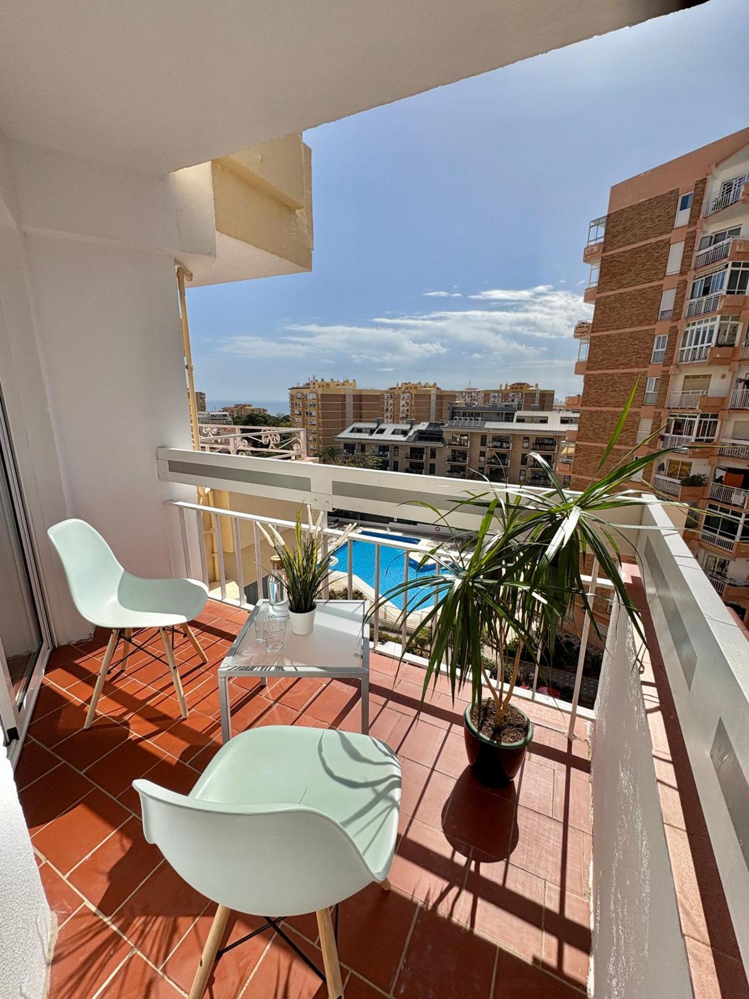 Aquamarina Sea View Leilighet Benalmádena Eksteriør bilde